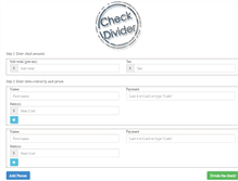 Tablet Screenshot of checkdivider.com